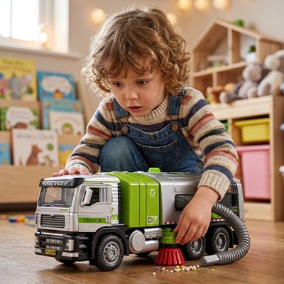 Camion jouet 