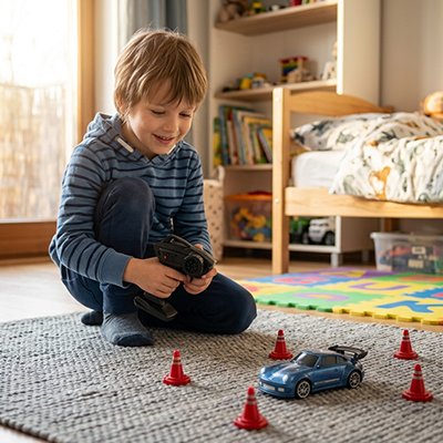 Children's remote-controlled car