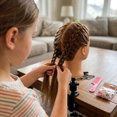 Hair styling head